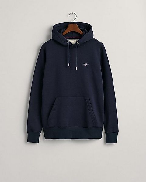 Gant Hoodie REG SHIELD HOODIE, EVENING BLUE günstig online kaufen
