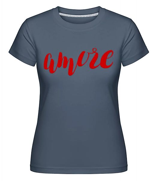 Amore Logo Red · Shirtinator Frauen T-Shirt günstig online kaufen