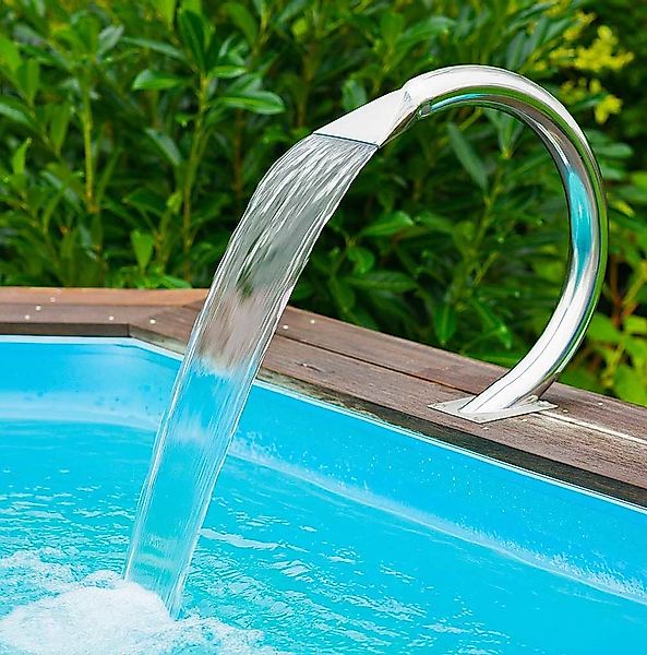 Ubbink Mamba Shower Pool Wasserfall Schwalldusche Edelstahl günstig online kaufen