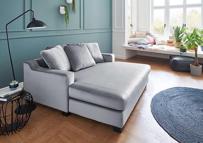 ATLANTIC home collection XXL-Sessel "Nobel", Megasessel, Loveseat, inkl. 5 günstig online kaufen
