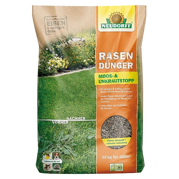Neudorff Rasendünger Rasendünger Moos- und UnkrautStopp günstig online kaufen