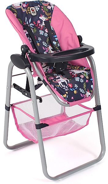 CHIC2000 Puppenhochstuhl Einhorn, mit abnehmbarem Tablett günstig online kaufen