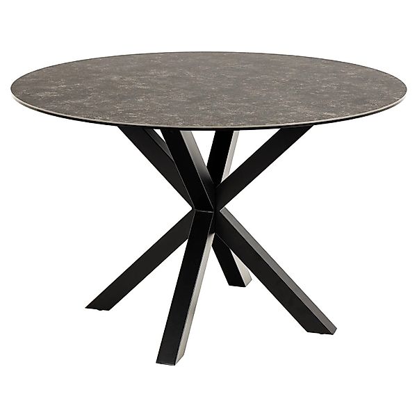 ebuy24 Heaven Esstisch Ø119 cm Keramik Schwarz günstig online kaufen