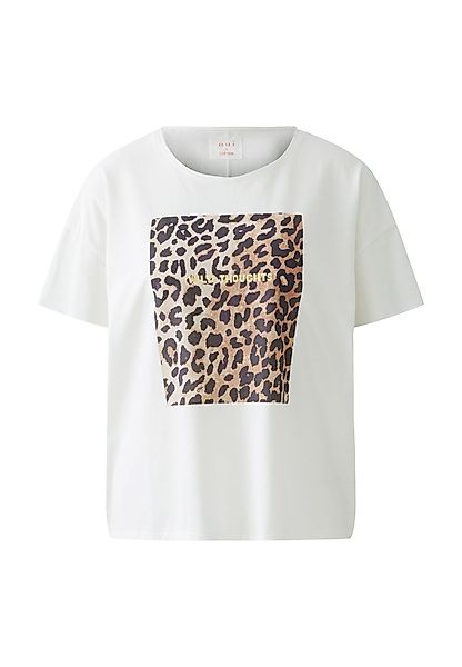 Oui T-Shirt T-Shirt 100% Bio-Baumwolle günstig online kaufen