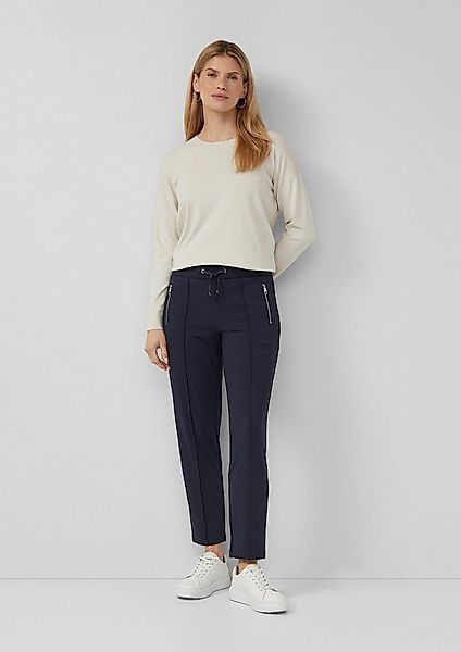 s.Oliver 7/8-Hose Hose Jogpants aus fließendem Interlockjersey günstig online kaufen