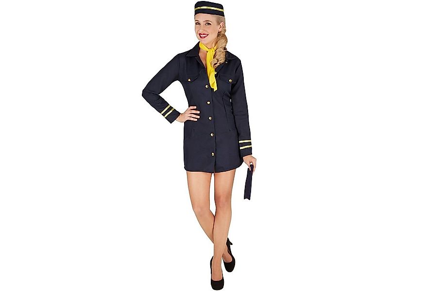 dressforfun Kostüm Frauenkostüm Stewardess, Kurzes, sexy Kleid günstig online kaufen