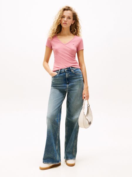 Tommy Jeans Kurzarmshirt TJW SLIM ESSENTIAL günstig online kaufen