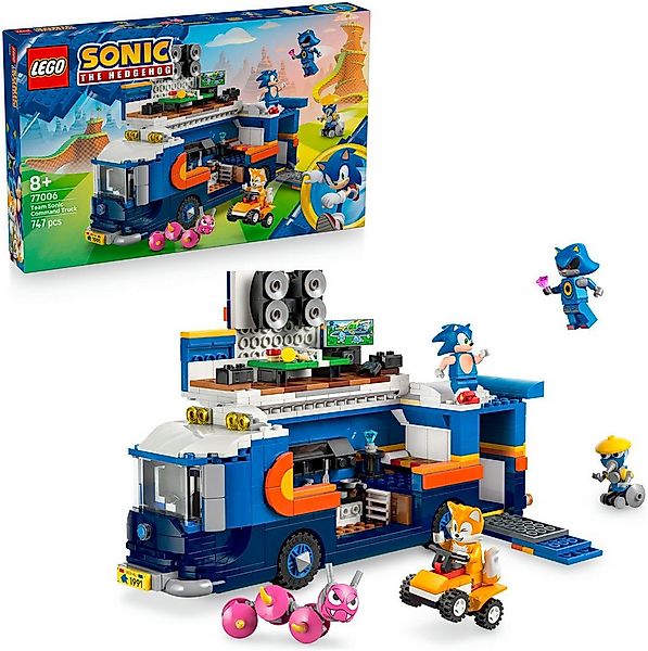 LEGO® Team Sonics Kommando-Truck (77006), LEGO Sonic Konstruktionsspielstei günstig online kaufen