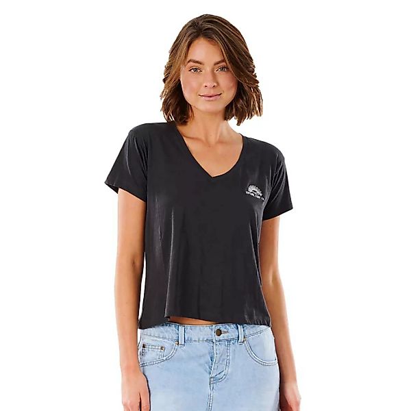 Rip Curl Saltwater Kurzärmeliges T-shirt M Washed Black günstig online kaufen