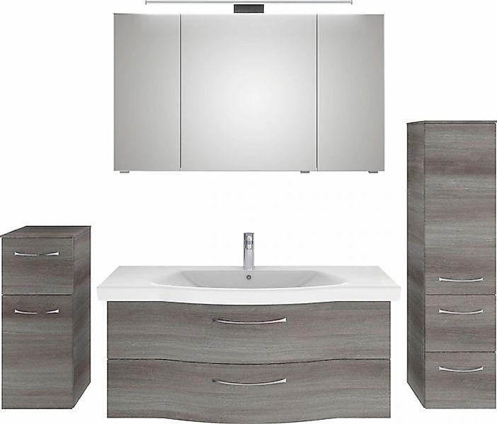 Saphir Badmöbel-Set »6005 Sprint 4-teilig, Keramik-Waschtisch mit LED-Spieg günstig online kaufen