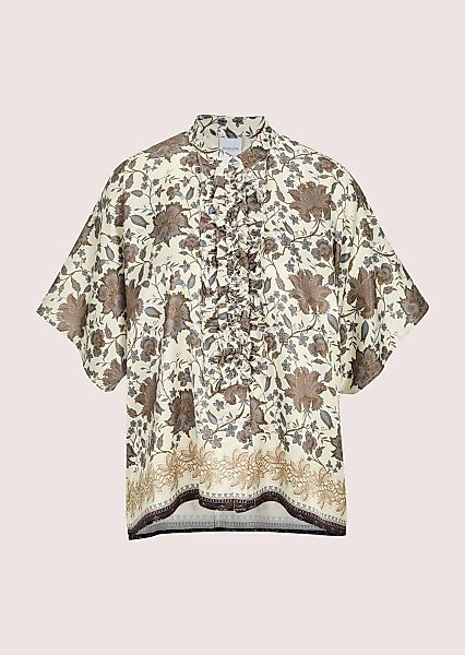 MADELEINE Kurzarmbluse "Blusenshirt Sommerbluse mit floralem Muster" günstig online kaufen