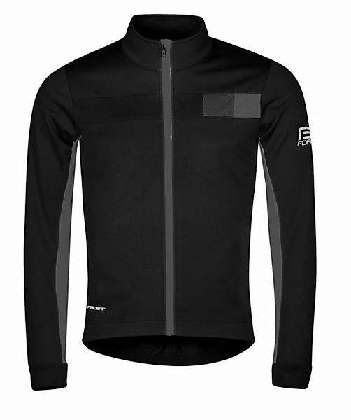 FORCE Fahrradjacke Jacke FORCE FROST softshell schwarz-grau -5 °C bis +5 °C günstig online kaufen