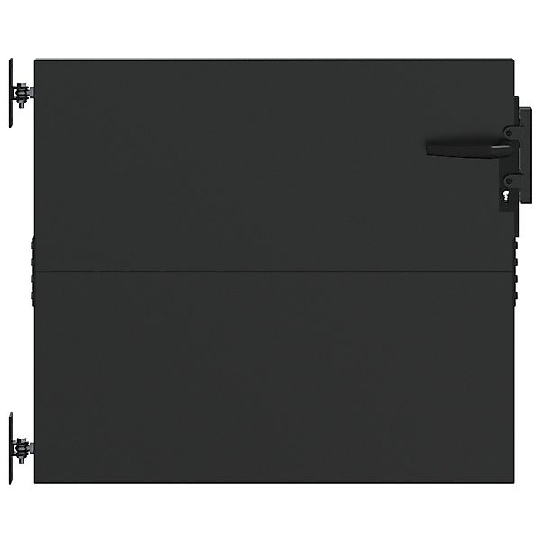 vidaXL Gartentor Gartentor Schwarz 105 x günstig online kaufen