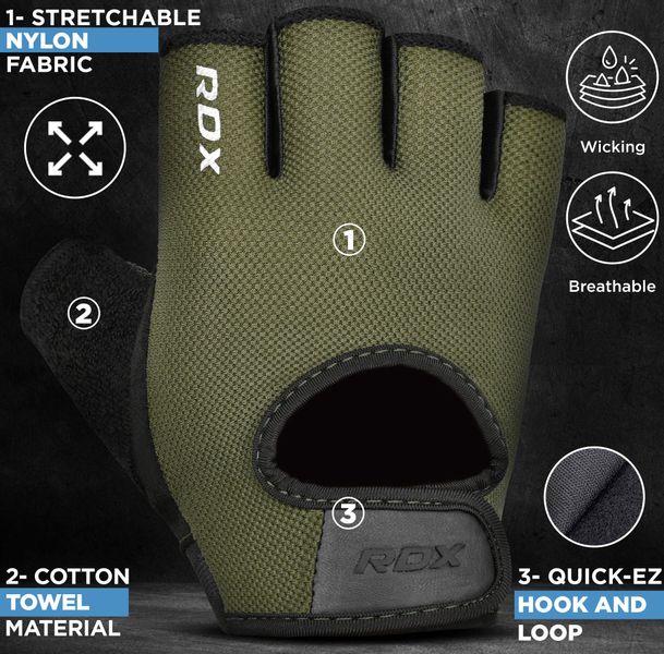 RDX Sports Trainingshandschuhe T1 Fitnessstudio Gewichtheben günstig online kaufen