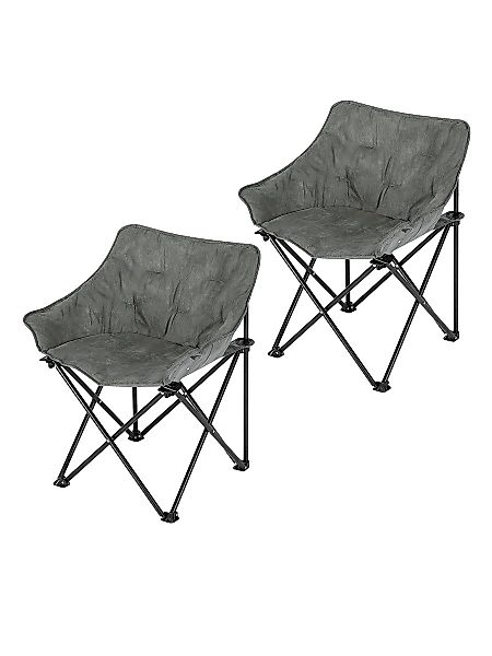 Woltu Campingstuhl (2 St), faltbar, gepolstert, günstig online kaufen