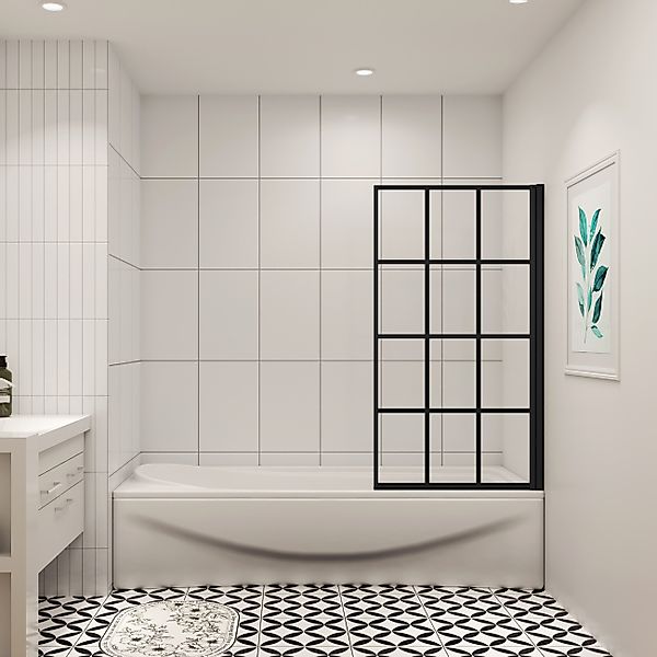 duschspa Badewannenaufsatz 80x140cm ESG Drehwand mit günstig online kaufen