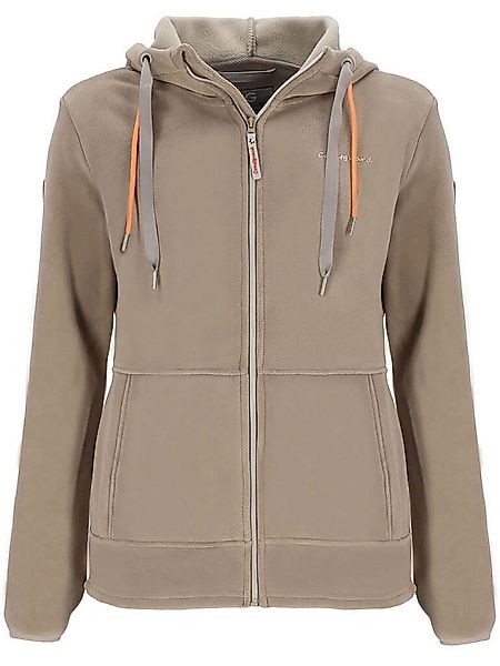 Coastguard Fleecejacke Damen Jacke gebondet mit angeschnittener Kapuze und günstig online kaufen