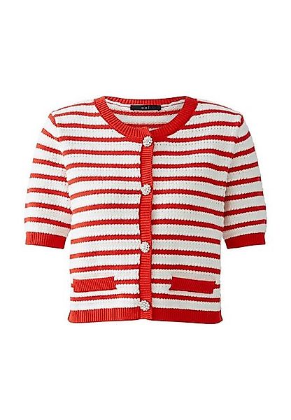 Oui Strickjacke Strickjacke reine Baumwolle günstig online kaufen