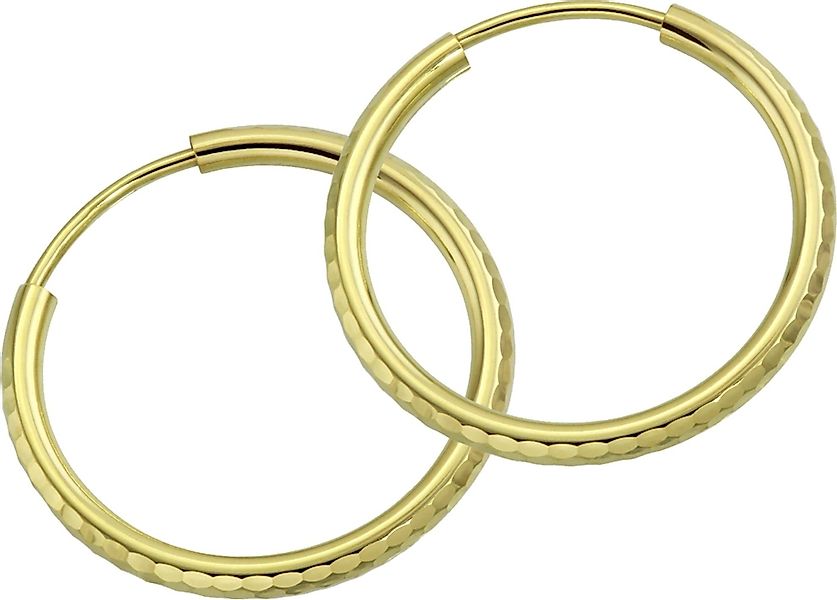 GoldDream Paar Creolen GoldDream Gold Ohrring günstig online kaufen