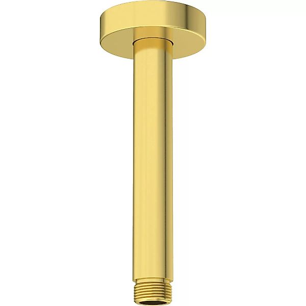 Ideal Standard Kopfbrauseanschluss Idealrain Atelier 150 mm Brushed Gold günstig online kaufen