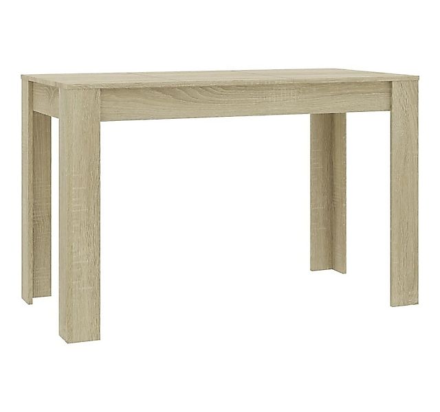 vidaXL Esstisch, Esszimmertisch Sonoma-Eiche 120x60x76 cm Holzwerkstoff günstig online kaufen