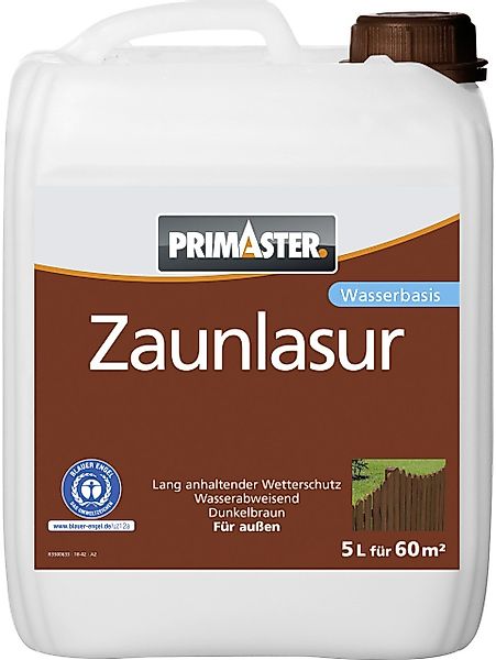 Primaster Lasur Primaster Zaunlasur 5 L günstig online kaufen