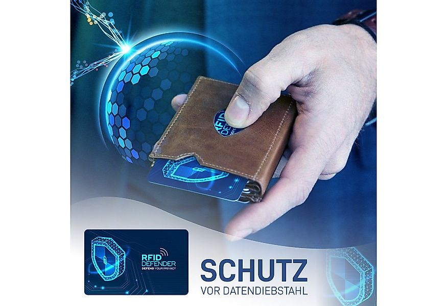 Tec-Expert Geldbörse RFID DEFENDER 2er Set NFC Scan Blocker-Karten Abschirm günstig online kaufen