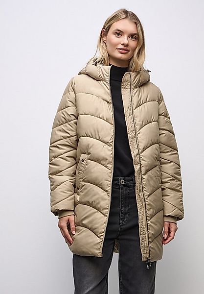 STREET ONE Steppjacke mit Kapuze mit Tunnelzugband günstig online kaufen