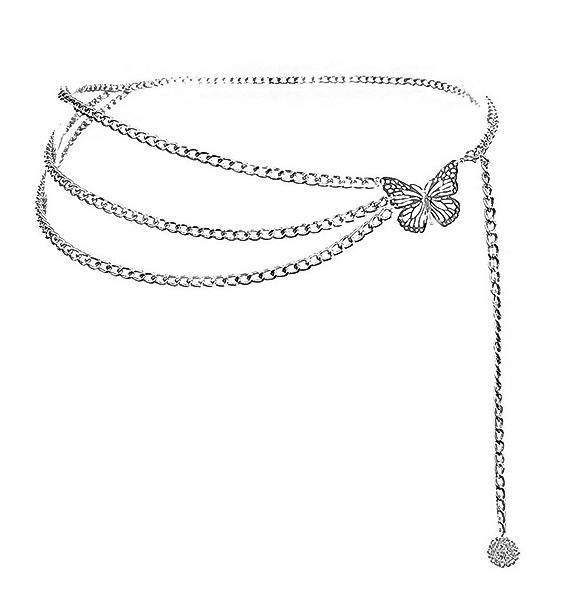 Coonoor Taillengürtel Damen Concho Kettengürtel taillenkette Taille Gürtel günstig online kaufen