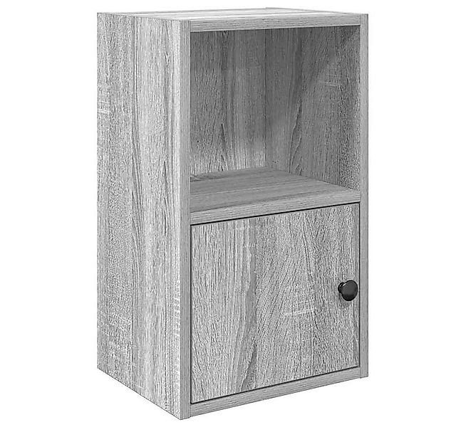 vidaXL Bücherregal Bücherregal Grau Sonoma 31x24x52 cm Holzwerkstoff, 1-tlg günstig online kaufen