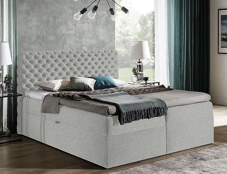 99rooms Boxspringbett Dustin (Schlafzimmerbett, Bett), Design günstig online kaufen