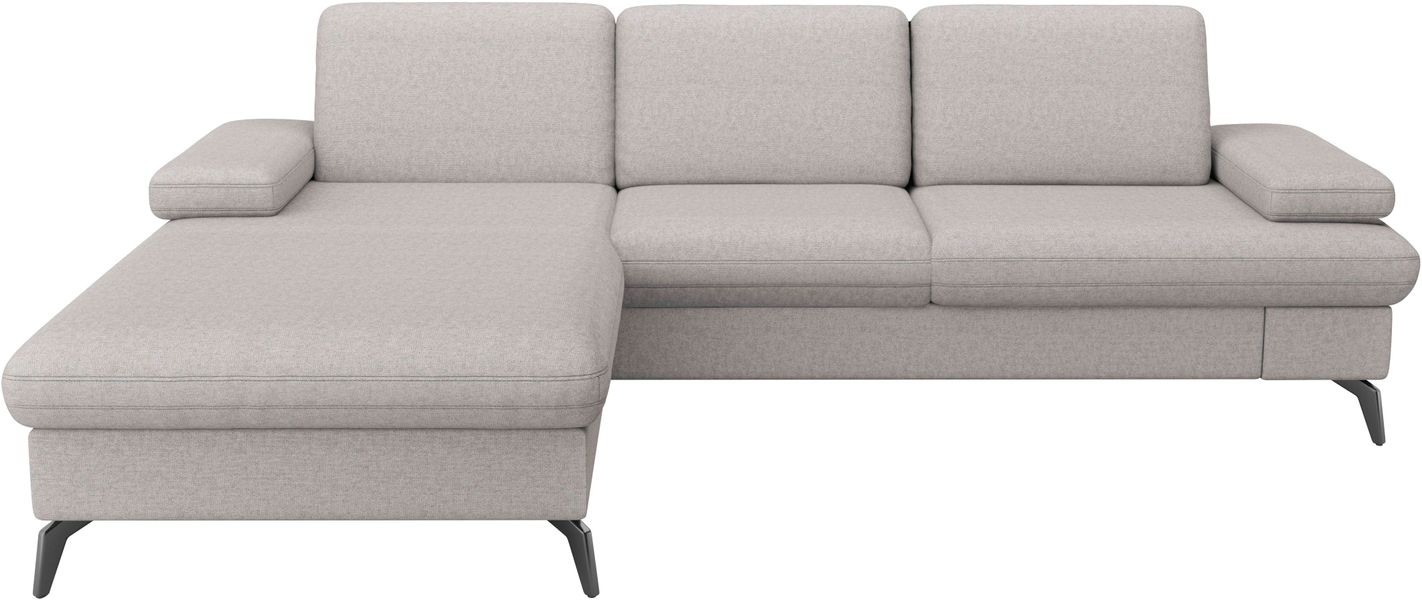 sit&more Ecksofa "Morris L-Form" mit Bettfunktion, bzw. XXL-Sitzfläche, Arm günstig online kaufen