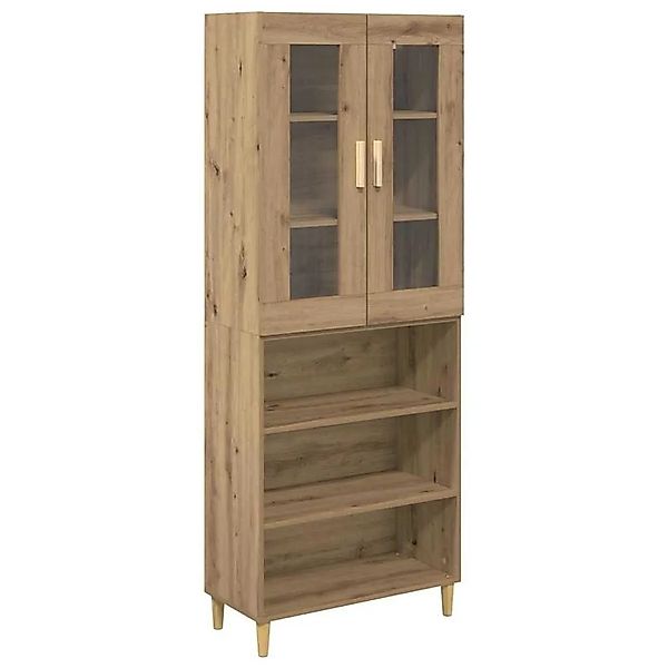vidaXL Highboard Artisan-Eiche 69,5 x 34 x 180 cm 3415923 günstig online kaufen
