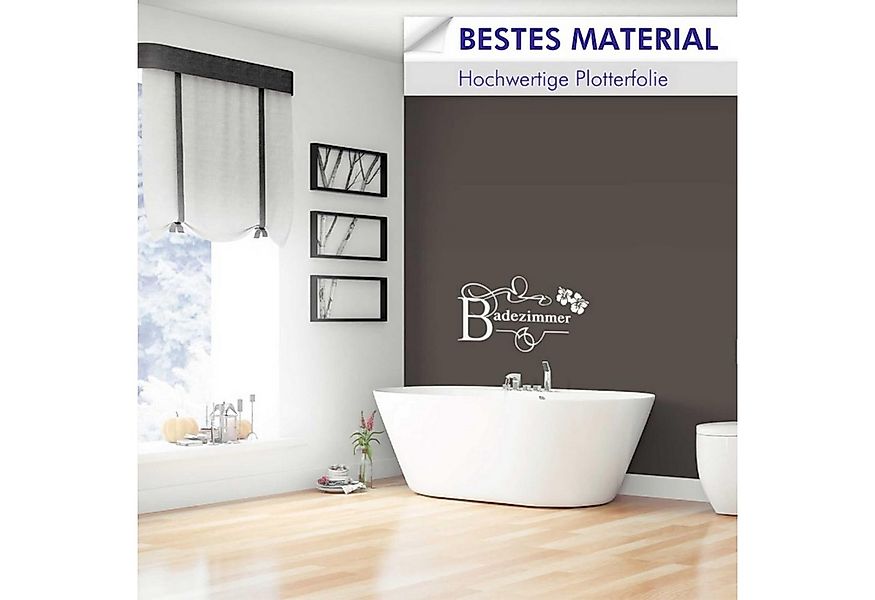 INDIGOS UG Wandtattoo Wandtattoo - Wandaufkleber - w207 Baum Blume Ranke Wa günstig online kaufen