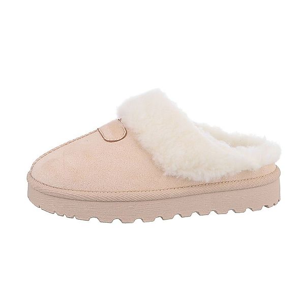 Ital-Design Damen Hausschuhe Freizeit Snowboots (84556796) günstig online kaufen