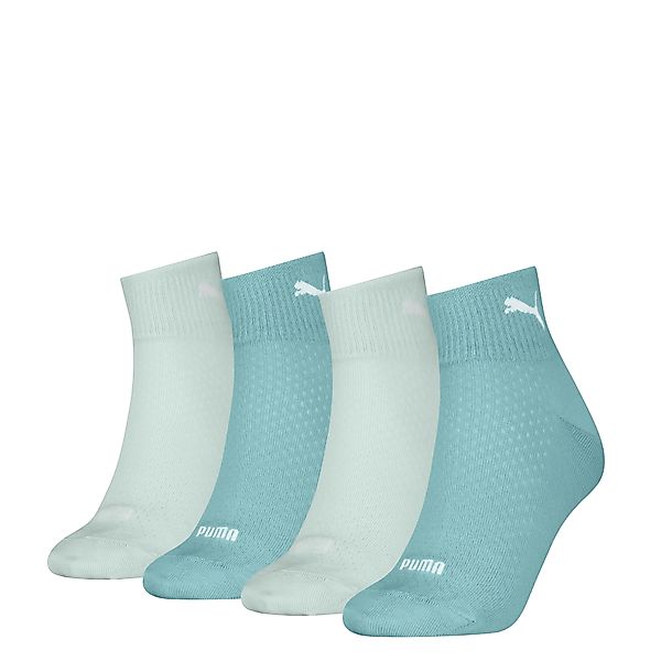 PUMA Kurzsocken "PUMA WOMEN QUARTER 4P ECOM", (4 Paar), mit atmungsaktivem günstig online kaufen