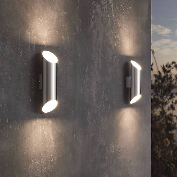 EGLO LED Außen-Wandleuchte »AGOLADA«, LED-Board, Warmweiß, schwarz, kupfer günstig online kaufen