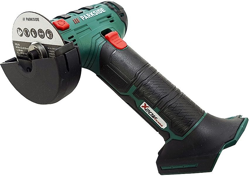 Parkside Akku-Winkelschleifer 20 V, PWSAM 20-Li günstig online kaufen