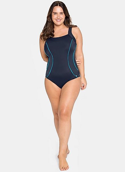 Sheego Badeanzug Badeanzug (1-St) günstig online kaufen