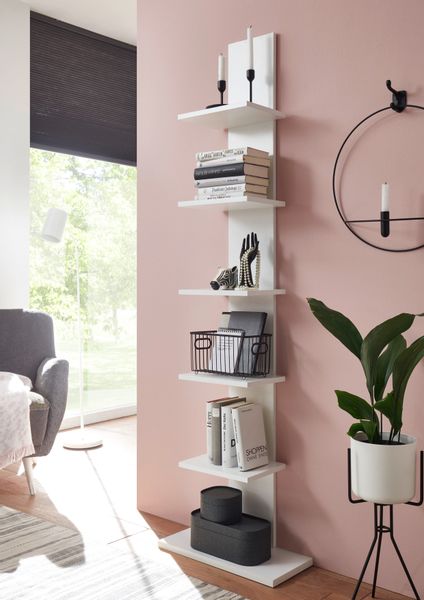 BEGA OFFICE Bücherregal "Wall" mit 6 Abstellflächen, 50x180 cm günstig online kaufen