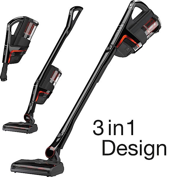 Miele Akku-Handstaubsauger "Triflex HX1 FL, Obsiadianschwarz Rot" günstig online kaufen