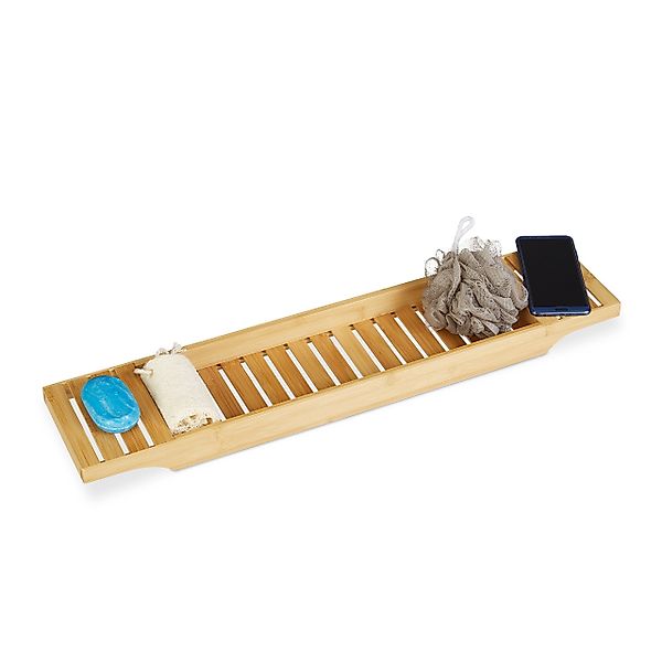 relaxdays Badewannenablage Bambus günstig online kaufen
