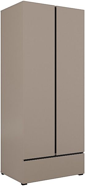 OTTO home Kleiderschrank Cross, moderner griffloser Kleiderschrank Wäschesc günstig online kaufen