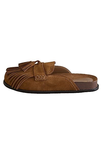 Next Signature Pantoletten aus Premium-Veloursleder Pantolette günstig online kaufen