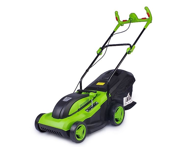 BRAST Elektrorasenmäher 1800 Watt, 38 cm Schnittbreite, 45L Fangkorb günstig online kaufen