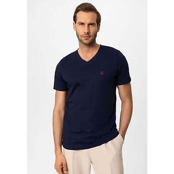 Antioch  T-Shirts & Poloshirts Benard V-Neck Regular Fit Basic T-Shirt günstig online kaufen