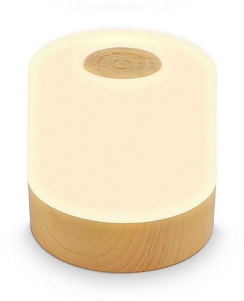 B.K.Licht Außen-Tischleuchte BK_TL1589 Akku LED Tischlampe, 3-Stufen Touchd günstig online kaufen