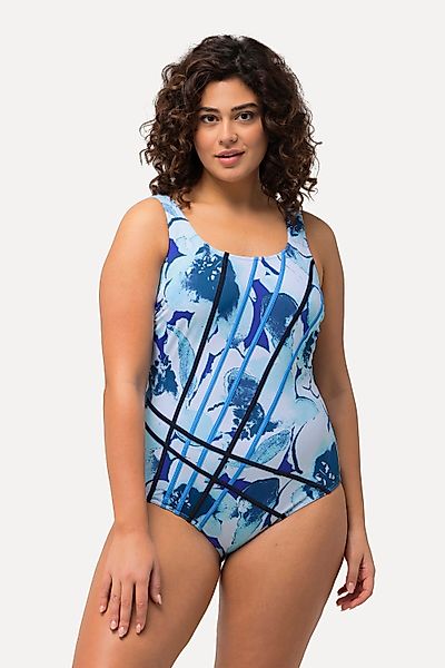 Ulla Popken Badeanzug Badeanzug Blüten ohne günstig online kaufen