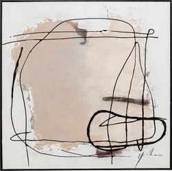 Kare Design Bild mit Rahmen "Gerahmtes Bild Dust Blau" günstig online kaufen