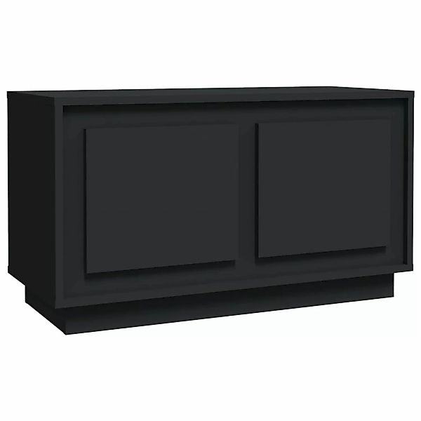 vidaXL TV-Schrank TV-Schrank Schwarz 80x35x45 cm günstig online kaufen